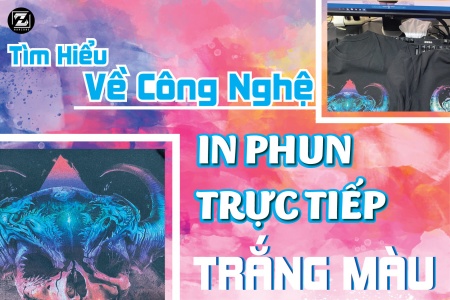 TÌM HIỂU VỀ CÔNG NGHỆ IN PHUN TRỰC TIẾP TRẮNG MÀU (DTG)